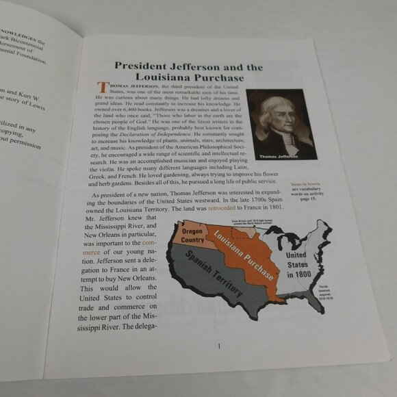 Would You Have Gone With Lewis And Clark? By Barbara J. Patzman Paperback Cover - Picture 5 of 12